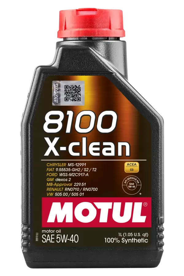 Ulei motor auto - MOTUL - 8100 X-CLEAN 5W-40, | 1 L