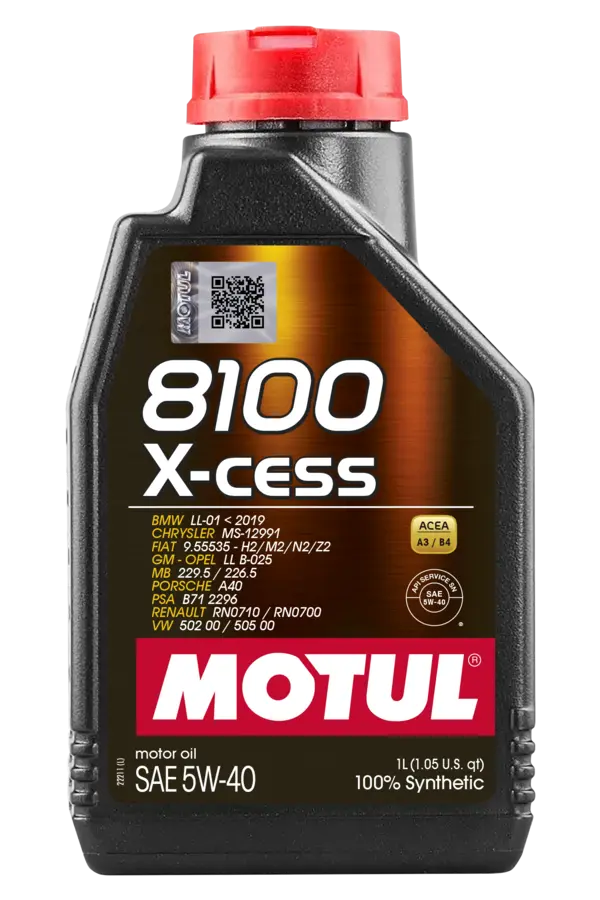 Ulei motor auto - MOTUL - 8100 X-CESS 5W-40, | 1 L